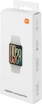 Фитнес-трекер Xiaomi Smart Band 9 Pro AMOLED корп.:серебристый рем.:серебристый (BHR8715GL) - купить недорого с доставкой в интернет-магазине