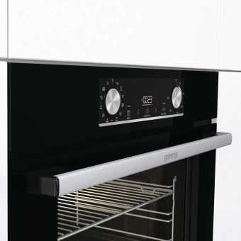 Духовой шкаф Электрический Gorenje BOX6737E01BG черный - купить недорого с доставкой в интернет-магазине