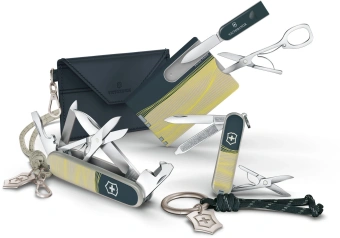 Швейцарская карта Victorinox Swiss Card Classic New York Style (0.7100.E223) зеленый коробка подарочная - купить недорого с доставкой в интернет-магазине