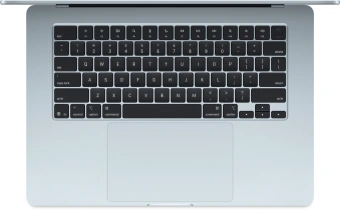 Ноутбук Apple MacBook Air A3241 M4 10 core 16Gb SSD512Gb/10 core GPU 15.3" Liquid Retina (2880x1864) macOS lt.blue WiFi BT Cam (MC7C4HN/A) - купить недорого с доставкой в интернет-магазине