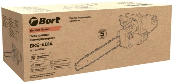Цепная пила Bort BKS-4014 аккум. 1200Вт 1.63л.с. дл.шины:14" (35cm) (93418507) - купить недорого с доставкой в интернет-магазине