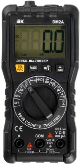 Мультиметр IEK ARMA2L 5 DM2A цифровой черный (A2L5-DM11-02) - купить недорого с доставкой в интернет-магазине