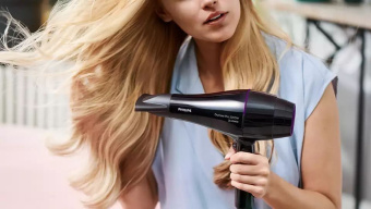 Фен Philips BHD274/00 2200Вт черный - купить недорого с доставкой в интернет-магазине
