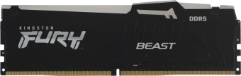 Память DDR5 2x32GB 5200MHz Kingston KF552C36BBEAK2-64 Fury Beast Expo RGB RTL Gaming PC5-41600 CL36 DIMM 288-pin 1.25В kit single rank с радиатором Ret - купить недорого с доставкой в интернет-магазине