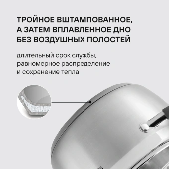 Набор кастрюль Rondell Flamme RDS-340 4 предмета - купить недорого с доставкой в интернет-магазине