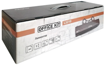 Ламинатор Office Kit L3210 A3 (80-125мкм) 30см/мин (2вал.) лам.фото - купить недорого с доставкой в интернет-магазине