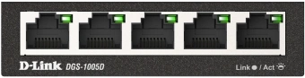 Коммутатор D-Link DGS-1005D/R1A 5x1Гбит/с неуправляемый - купить недорого с доставкой в интернет-магазине