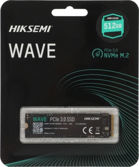 Накопитель SSD Hikvision PCIe 3.0 x4 512GB HS-SSD-WAVE(P) 512G M.2 2280 - купить недорого с доставкой в интернет-магазине
