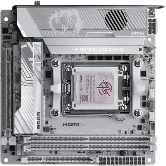 Материнская плата MSI MPG X870I EDGE TI EVO WIFI Socket AM5 AMD X870E 2xDDR5 mini-ITX AC`97 8ch(7.1) 5Gigabit RAID+HDMI - купить недорого с доставкой в интернет-магазине