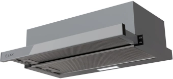 Вытяжка встраиваемая Lex Hide G 600 серый управление: кнопочное (1 мотор) - купить недорого с доставкой в интернет-магазине