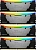 Память DDR4 4x32GB 3600MHz Kingston KF436C18RB2AK4/128 Fury Renegade RGB RTL Gaming PC4-28800 CL18 DIMM 288-pin 1.35В dual rank с радиатором Ret