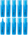 Набор текстовыделителей Deli Accent ES621BLUE-P Delight скошенный пиш. наконечник 1-5мм синий (10шт.) - купить недорого с доставкой в интернет-магазине