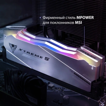Память DDR5 2x24GB 8000MHz Patriot PVXR548G80C38KM Viper Xtreme 5 RGB RTL Gaming PC5-64000 CL38 DIMM 288-pin 1.45В с радиатором Ret - купить недорого с доставкой в интернет-магазине