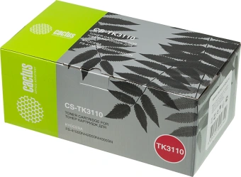 Картридж лазерный Cactus CS-TK3110 TK-3110 черный (15500стр.) для Kyocera Ecosys FS-4100DN/4200DN/4300DN - купить недорого с доставкой в интернет-магазине