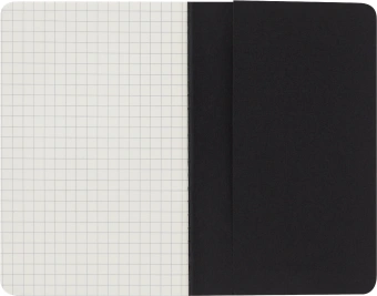 Блокнот Moleskine CAHIER JOURNAL QP312 Pocket 90x140мм обложка картон 64стр. клетка черный (3шт) - купить недорого с доставкой в интернет-магазине