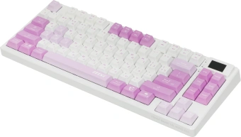 Клавиатура MSI GK600 механическая белый/фиолетовый USB беспроводная BT/Radio Multimedia for gamer LED (S11-43RUQ01-HH9) кабель 1.8м - купить недорого с доставкой в интернет-магазине