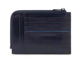 Портмоне Piquadro Blue Square Revamp PU1243B2VR/BLU синий натур.кожа - купить недорого с доставкой в интернет-магазине