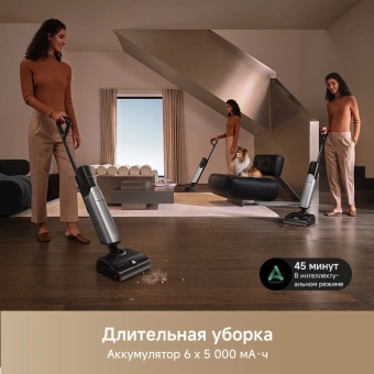 Пылесос моющий Trouver X4 Pro 450Вт черный - купить недорого с доставкой в интернет-магазине