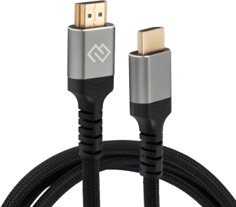 Кабель аудио-видео Digma HDMI (m)/HDMI (m) 1.5м. феррит.кольца позолоч.конт. черный (D-HDMI-2FF-V2.1-1.5M) - купить недорого с доставкой в интернет-магазине