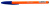 Ручка шариков. Silwerhof Orange d=0.7мм син. черн. одноразовая ручка линия 0.5мм шестигр. - купить недорого с доставкой в интернет-магазине