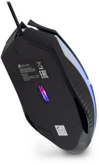 Мышь Оклик 398G черный оптическая 2400dpi USB для ноутбука 4but (1431665) - купить недорого с доставкой в интернет-магазине