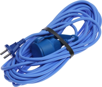 Сетевой удлинитель Powercube PC-2F-R-10(IP) 10м (1 розетка) синий (коробка) - купить недорого с доставкой в интернет-магазине
