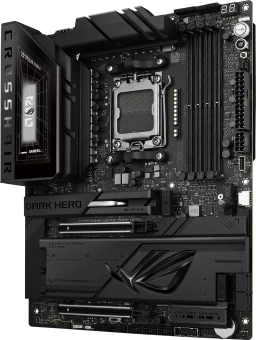 Материнская плата Asus ROG CROSSHAIR X870E DARK HERO Socket AM5 AMD X870E 4xDDR5 ATX AC`97 8ch(7.1) 1 x 10Gigabit + 1 x 5Gigabit RAID+HDMI - купить недорого с доставкой в интернет-магазине