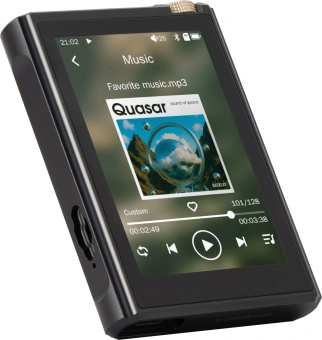 Плеер Hi-Fi Flash Digma Pro XT7 черный/золотистый/3.5"/microSD/microSDHC - купить недорого с доставкой в интернет-магазине