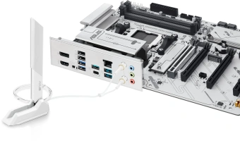 Материнская плата Asus B850 MAX GAMING WIFI W SocketAM5 AMD B850 4xDDR5 ATX AC`97 8ch(7.1) 2.5Gg RAID+HDMI+DP - купить недорого с доставкой в интернет-магазине