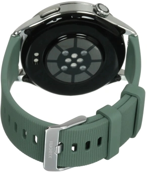 Смарт-часы Xiaomi Watch 5 47мм 1.54" AMOLED корп.серебристый рем.зеленый разм.брасл.:135-205мм (BHR07WPGL) - купить недорого с доставкой в интернет-магазине