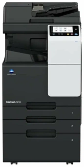 МФУ лазерный Konica Minolta Bizhub C257i (Базовый блок) (ACVD021) A3 Duplex Net черный - купить недорого с доставкой в интернет-магазине