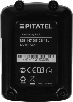 Батарея аккумуляторная Pitatel TSB-147-DE12B-15L 12В 1.5Ач Li-Ion - купить недорого с доставкой в интернет-магазине