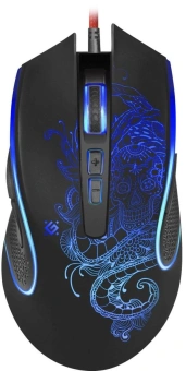 Мышь Defender Venom GM-640L черный оптическая 7200dpi USB 7but (52640) - купить недорого с доставкой в интернет-магазине