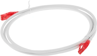 Патч-корд Hyperline PC-LPM-UTP-RJ45-RJ45-C5e-2M-LSZH-WH PC-LPM-UTP-RJ45-RJ45-C5E-2M UTP RJ-45 вил.-вилка RJ-45 кат.5E 2м белый LSZH (уп.:1шт) 24AWG - купить недорого с доставкой в интернет-магазине
