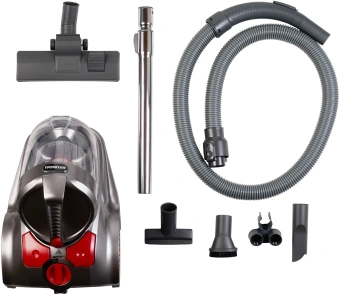 Пылесос Hyundai HYV-C4500 2400Вт темно-серый/серый - купить недорого с доставкой в интернет-магазине