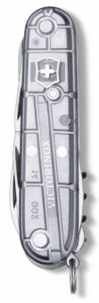 Нож перочинный Victorinox Climber (1.3703.T7) 91мм 14функц. серебристый полупрозрачный карт.коробка - купить недорого с доставкой в интернет-магазине