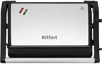 Сэндвичница Kitfort КТ-4603 750Вт черный/серебристый - купить недорого с доставкой в интернет-магазине
