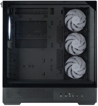 Корпус Zalman P40 Prism Plus черный без БП ATX 8x120mm 2xUSB3.0 audio bott PSU - купить недорого с доставкой в интернет-магазине