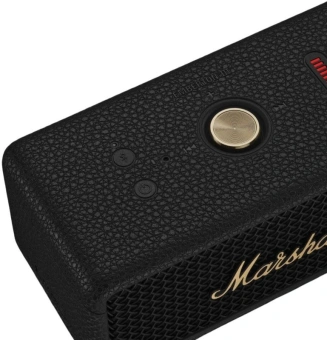 Колонка порт. Marshall Emberton III черный/золотистый 20W 2.0 BT 100м (EMBERTON III BLACK) - купить недорого с доставкой в интернет-магазине