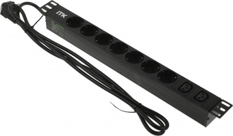 Блок распределения питания ITK PH22-7D2C131-P гор.размещ. 7xSchuko 2xC13 базовые 16A Schuko 2м - купить недорого с доставкой в интернет-магазине