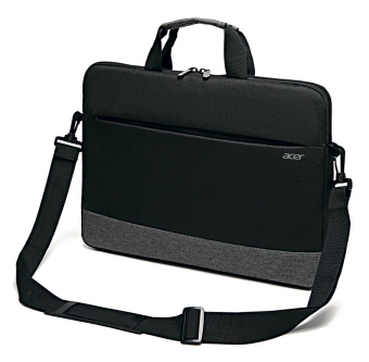 Сумка для ноутбука 15.6" Acer LS series OBG202 черный/серый полиэстер (ZL.BAGEE.002) - купить недорого с доставкой в интернет-магазине