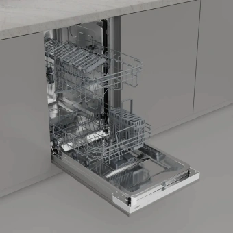 Посудомоечная машина встраив. Gorenje GV522E10WE 1760Вт узкая нержавеющая сталь - купить недорого с доставкой в интернет-магазине