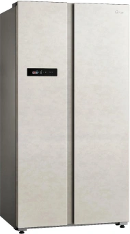 Холодильник Midea MDRS791MIE33 2-хкамерн. бежевый инвертер - купить недорого с доставкой в интернет-магазине