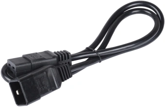 Шнур питания ITK PC-C19C20-1M C19-C20 проводник.:3x1.5мм2 1м 230В 16А (упак.:1шт) черный - купить недорого с доставкой в интернет-магазине