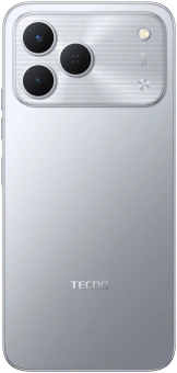 Смартфон Tecno Spark 50 128Gb 6Gb серый моноблок 3G 4G 2Sim 6.67" 720x1600 Android 16 50Mpix 802.11 a/b/g/n/ac/ax NFC GPS GSM900/1800 GSM1900 Protect FM microSD max2048Gb - купить недорого с доставкой в интернет-магазине