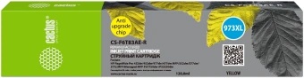 Картридж струйный Cactus CS-F6T83AE-R 973XL желтый (120мл) для HP PageWide Pro 452dw/477dw - купить недорого с доставкой в интернет-магазине