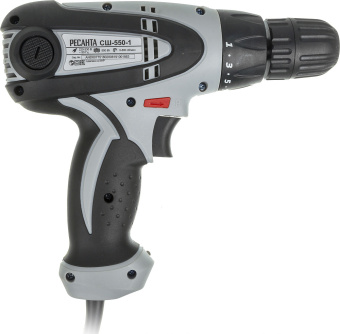Дрель-шуруповерт Ресанта СШ-550-1 550Вт патрон:быстрозажимной (75/16/2) - купить недорого с доставкой в интернет-магазине