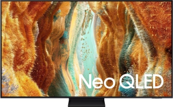 Телевизор QLED Samsung 85" QE85QN70FAUXRU Series 7 черный 4K Ultra HD 120Hz DVB-T2 DVB-C DVB-S2 USB WiFi Smart TV - купить недорого с доставкой в интернет-магазине