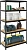 Стеллаж Практик SBL 200KD/75x35/5 пол.:5 разборная 2000x750x350мм серый (S24499391109)