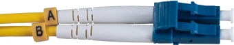 Патч-корд Cabeus FOP(D)-9-LC-FC-1M 2x9/125 OS2 LC дуплекс-FC дуплекс 1м LSZH желтый - купить недорого с доставкой в интернет-магазине